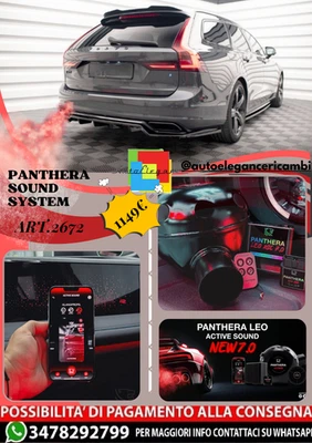 ⭐ART.2672 PANTHERA SOUND SYSTEM ADATTO PER VOLVO V90 / S90 R-DESIGN Mk2⭐ - Imagen 1 de 4