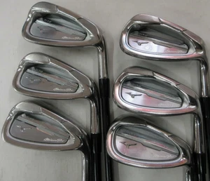 Mizuno Pro Ti18 Iron Set 5-9,P RH MFUSION i R Flex Graphite Shaft C Rank - Picture 1 of 7