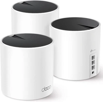 TP-Link Deco X55 AX3000 WiFi 6 Mesh System - Covers up to 6500 Sq.Ft, Replaces - Image 1 of 4
