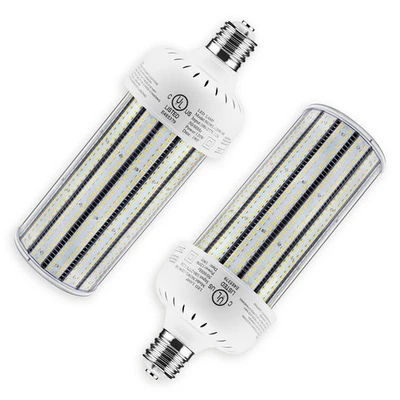 2-Pack LED Corn Light Bulb 120W 18,000 Lm Replace 600W HID/MH/HPS Bulb E39 Mogul - Image 1 of 4