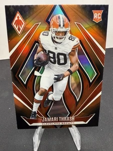 💥2024 Panini Phoenix Rookies Jamari Thrash #191 Orange Fade RC Cleveland Browns - Imagen 1 de 2