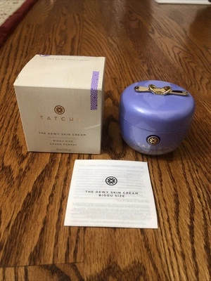 Tatcha The Dewy Skin Cream Biggu Size Moisturizer - New In Box 2.5 Oz/75 ml - Image 1 of 4