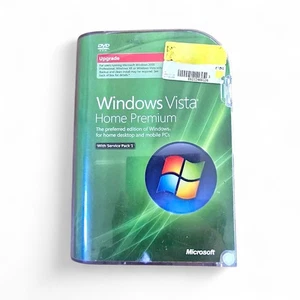 🔥Windows Vista Home Premium SP1 Upgrade Boxed OEM XP 2000 Compatible - Picture 1 of 9