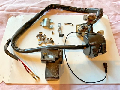 Conjunto de control de carcasa Kawasaki 46091-1195 KZ KZ550 C LTD 1982-83 para piezas Foto 1 de 4