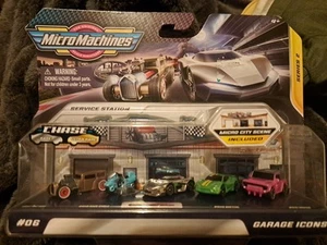 Micro Machines Series 2 #6 Garage Icons Rare Chrome Recluse 2020 Hasbro NEW - Picture 1 of 6