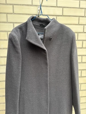 Cinzia Rocca Damen Mantel Anthrazit Größe 42 - Bild 1 von 4