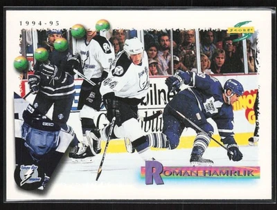 1994-95 Score Roman Hamrlik Tampa Bay Lightning #48 - Image 1 of 2