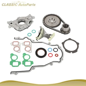 Timing Chain Kit Cover Gasket Oil Pump For Chevrolet Camaro Cadillac CTS 2007-13 - Picture 1 of 6