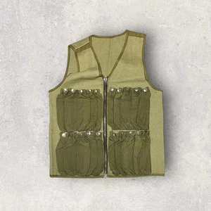 60s Archive Vest Multipocket Military Army 20471120 Japanese Style Helmut Lang - Picture 1 of 8