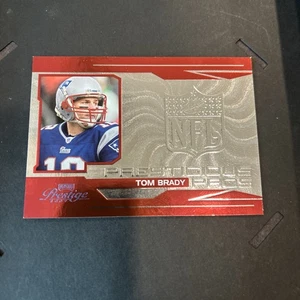 Tom Brady 2007 Prestige Prestigious Pros #PP11 Patriots #D /750 B483 - Bild 1 von 2