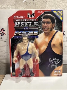 ZST ANDRE THE GIANT WWF ZOMBIE SAILORS HEELS AND FACES Blue STRAP HASBRO WWE - Picture 1 of 4