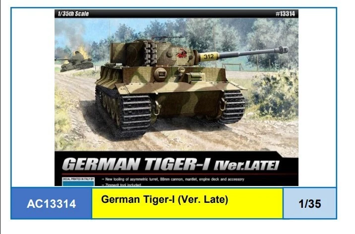 AC13314	1/35 TIGER I LATE VERSION - Immagine 1 di 1