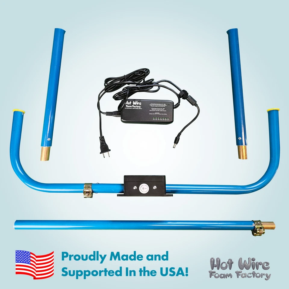 Hot Wire Foam Factory Industrial 4-Foot Foam Bow Cutter Styrofoam Cutting Tool - Image 1 of 4