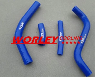 Manguera de radiador de silicona NJ-BLUE para Yamaha YZ250F YZF250 YZ 250F 2016 2017 2018 Foto 1 de 4