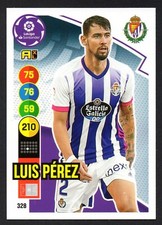 LUIS PEREZ #328 VALLADOLID 2020-21 CHROME SANDWICHES ADRENALYN XL LA LIGA 20/21