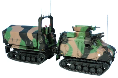 VHM Torretta PL80 E Rimorchio Logistica - MASTER FIGHTER - 1/48 - Immagine 1 di 4