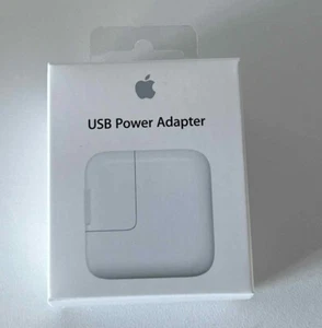 Genuine Original 12W Apple Mains Adaptor MD836B/B / cable - Picture 1 of 7