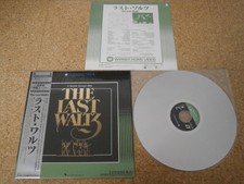 The Last Waltz Martin Scorsese/ Japan LD Laserdisc OBI Band Bob Dylan Neil Young