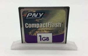 PNY Technologies 1Gb CompactFlash Card - VGC (THNCF1G02QG) - Picture 1 of 2
