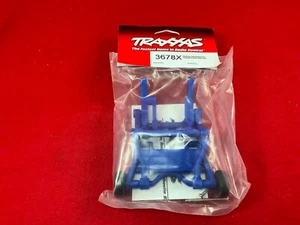 Traxxas 3678X BLUE Wheelie Bar STAMPEDE RUSTLER BANDIT SLASH VXL BIGFOOT 2wd - Picture 1 of 3