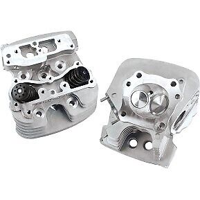 S&S CYCLE 106-4270 Gray Super Stock Cylinder Heads