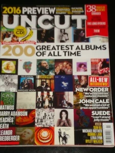 UNCUT magazine 2016, 200 Best Albums of All Time, New Order, John Cale, Suede - Picture 1 of 1