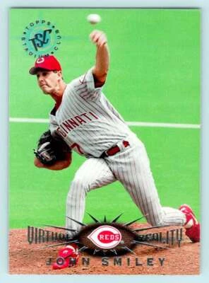 1995 Stadium Club Virtual Reality #214 John Smiley Reds (Parallel) - Image 1 of 2