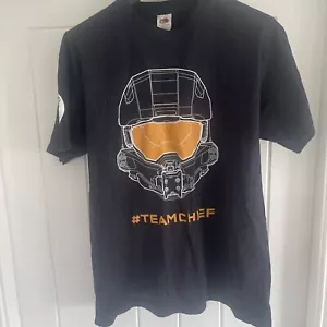 Halo Master Chief T Shirt Men’s L Large Xbox Black Promo - Picture 1 of 16
