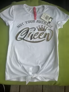 T-shirt. Cute 4 U. Size S(4-5). Girls Summer Short Sleeve - Picture 1 of 6