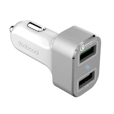 Dodocool 2 portas USB 5V 2A 30W carro para Smart V0U2 - Imagem 1 de 4