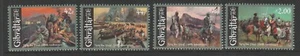 GIBRALTAR - 2011 1300th Anniv. of the Landing of Tareq ibn Ziyad set of 4 MNH - Picture 1 of 1