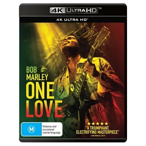 Bob Marley : One Love (4K UHD Blu-Ray) BRAND NEW Region B - Picture 1 of 1