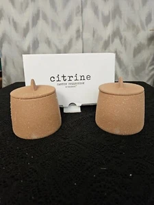NIB Citrine Canyon Collection by Magenta Set of 2 Spice Jars - Picture 1 of 7