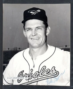 Hal Brown  ORIOLES  SIGNED 7-5/8 x 9-3/16  AUTOGRAPH STAFF PHOTO AUTO COA #1 - Picture 1 of 1