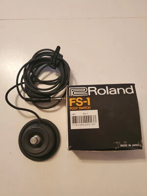 Interruptor de pie Roland FS-1 USADO probado Foto 1 de 2
