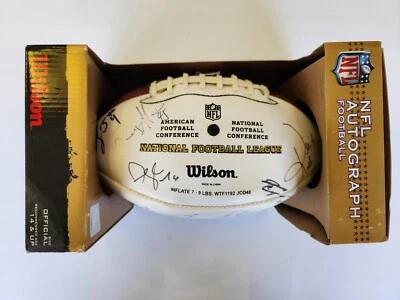 Multi Signed Arizona Cardinals Authentic NFL Football 2012 Season - Image 1 of 4