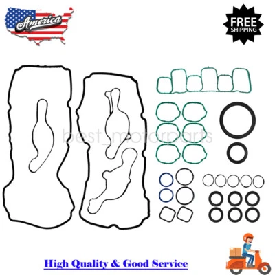 Intake Manifold Gasket Kits For 2011-2013 Ford Edge Lincoln MKS MKT MKX MKZ Foto 1 de 4