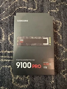 New Samsung 9100 PRO 1TB Internal SSD PCIe Gen 5x4 NVMe MZ-VAP1T0B/AM - Picture 1 of 2