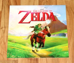 The Legend of Zelda 2015 Calendar The Wind Waker Spirit Tracks A Link Between  - Picture 1 of 12
