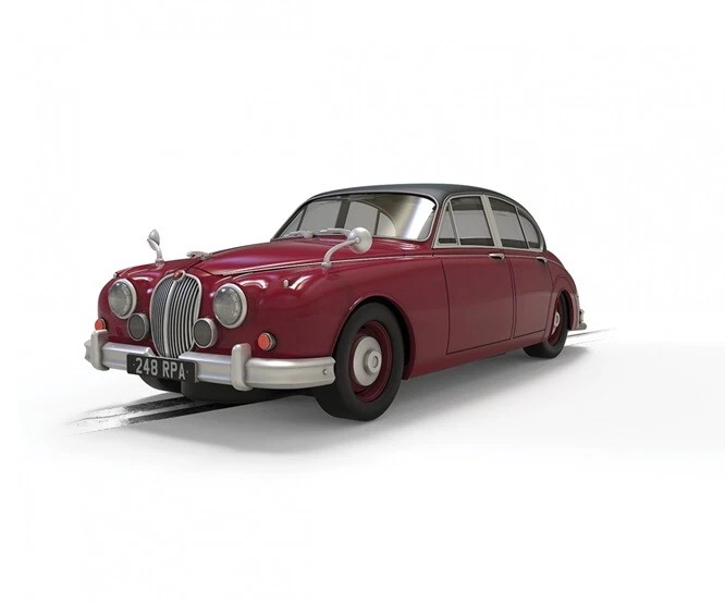 Scalextric 560004502 - 1:3 2 Jaguar MK2 - Ispettore Morse HD - Nuovo - Immagine 1 di 1
