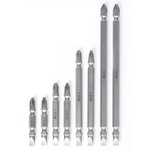 Magnetic Hex Shank Phillips Slotted Double End Screwdriver Bits Electric Bits - Picture 1 of 9