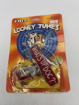 1989 Ertl Looney Tunes Bugs 兔子压铸飞机全新带包装 #100 — 第 1/4 张图片