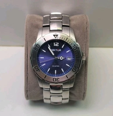 Vintage Men's "SECTOR" 200 Quartz Watch -New Battery - Rare & Works Great! - Image 1 of 4