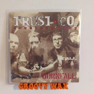 Trust Company - Downfall - UK 7" Red Vinyl - Plays Flawlessly - Picture 1 of 6