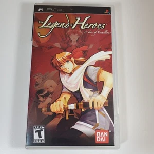 Legend of Heroes A Tear of Vermillion Sony Playstation PSP 2005 RPG completo - Foto 1 di 8