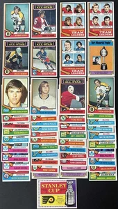 (49) 1974-75 Topps Hockey Card Lot *Bobby Orr, etc. - Picture 1 of 7