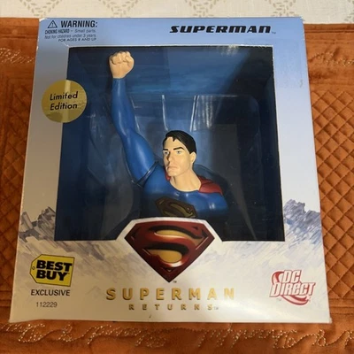 Juego de busto DC Direct Superman/Clark Kent. Exclusivo de BestBuy.  Foto 1 de 4