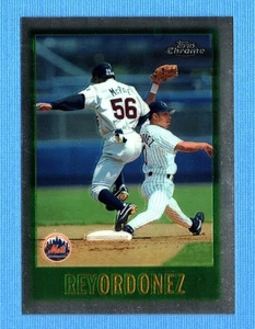 1997 Topps Chrome #70 Rey Ordonez Mets - Picture 1 of 1