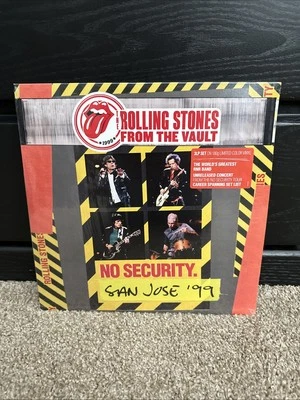 The Rolling Stones ~ From the Vault: No Security. San Jose '99 3LP Color Vinyl - Image 1 of 3