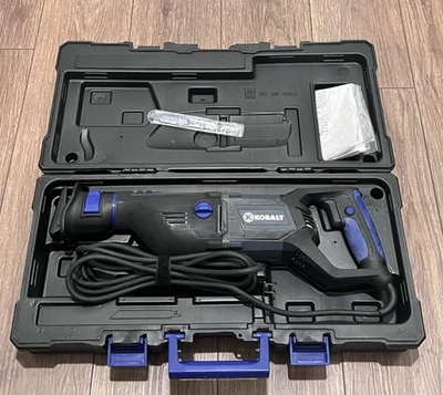 Kobalt Reciprocating Saw 12 Amp Model K12RS-06A W/ Case - Tested & Working - Image 1 of 4